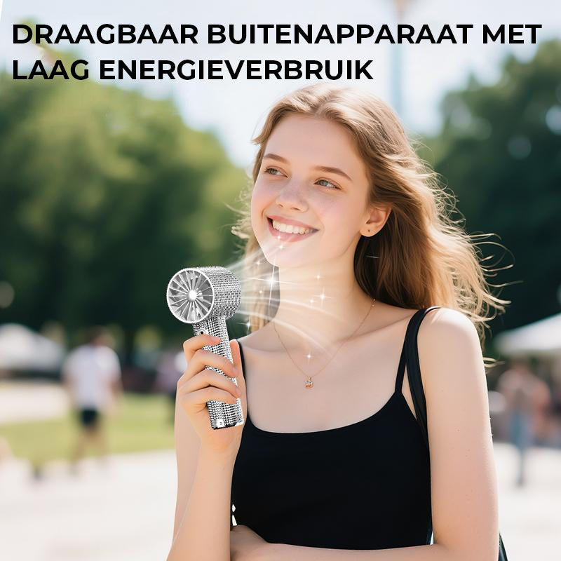 Luxe oplaadbare handturboventilator