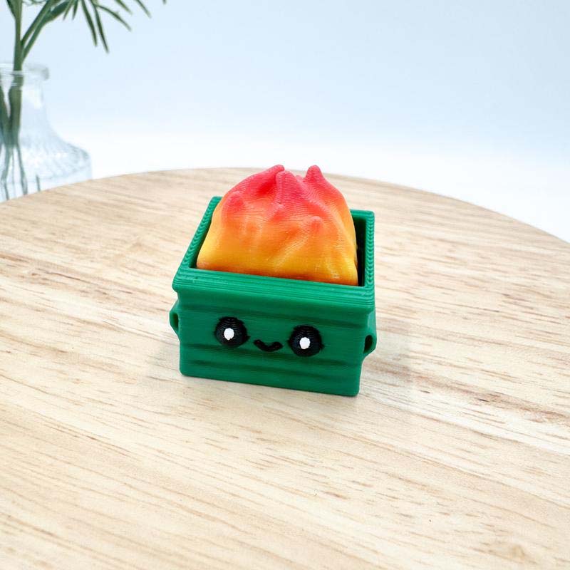 Feu de poubelle Clicky Fidget