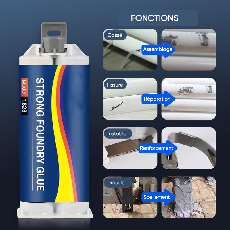 Kit de colle pour fonderie métallique