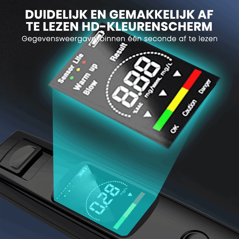 Draagbare Alcoholtester – Weet of je veilig kunt rijden