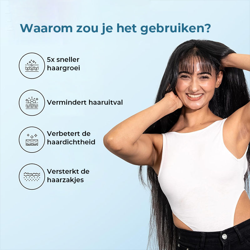 Geavanceerd haargroei roll-on serum