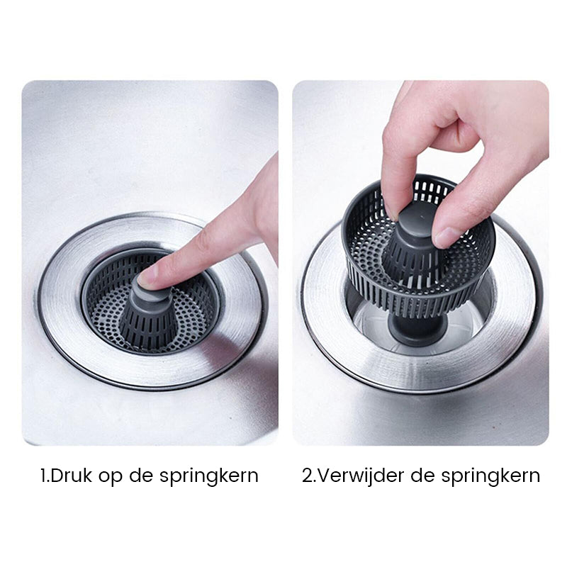 Geurfilter voor gootsteen