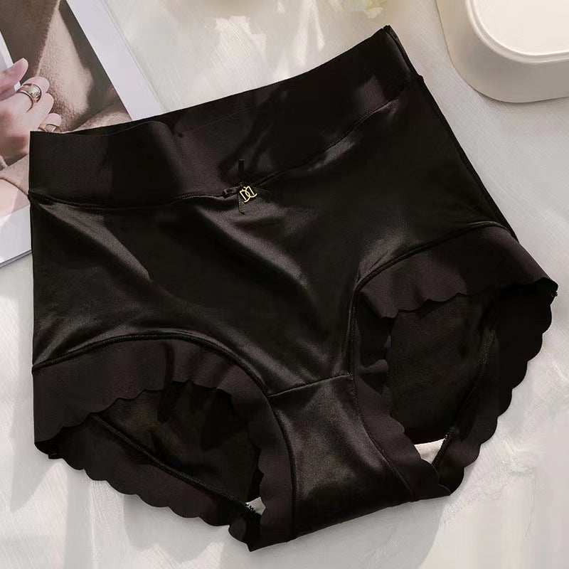 Culotte en satin de soie glacée antibactérienne de qualité supérieure absorbant l'humidité