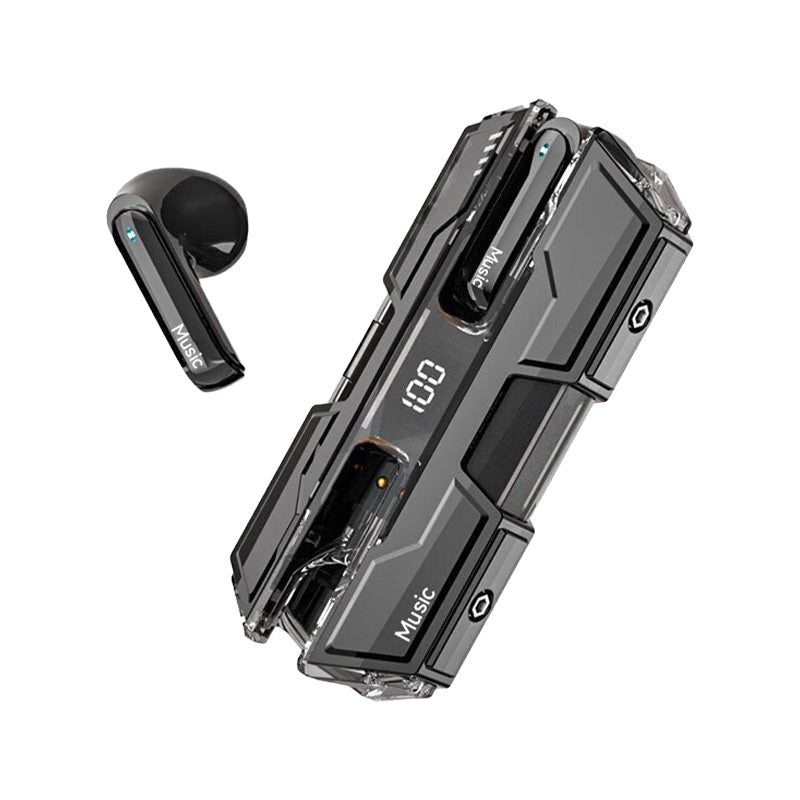 Semi-in-ear ontwerp draadloze headset