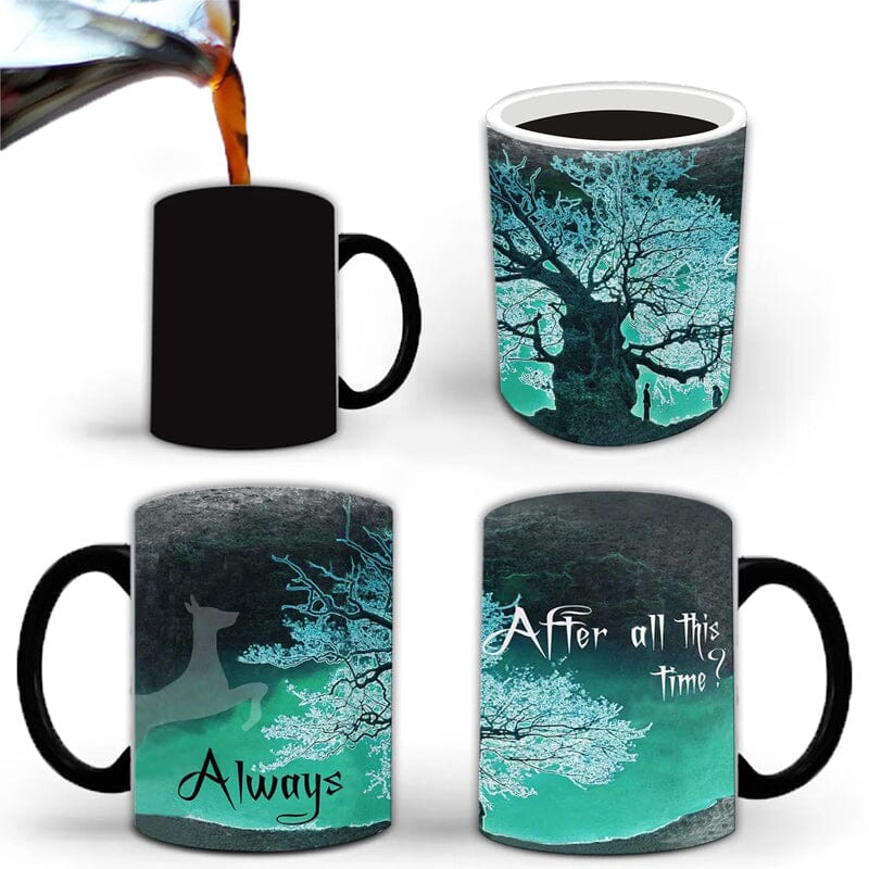 Tasse à couleurs changeantes