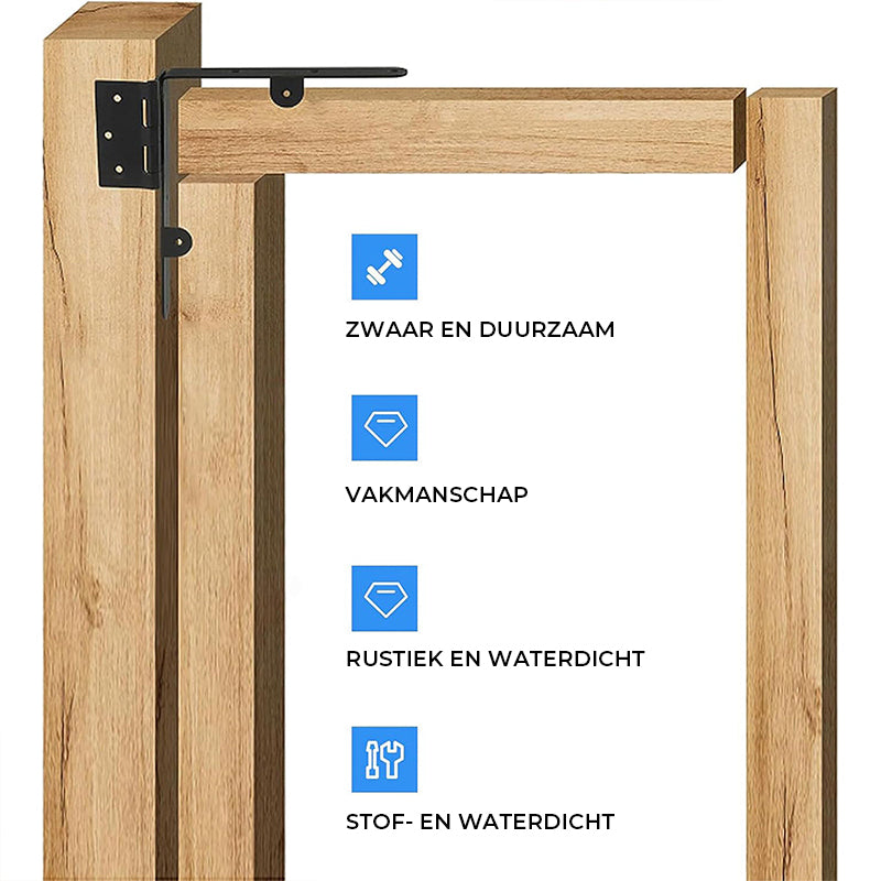 Verstevigingsset voor zware poorten