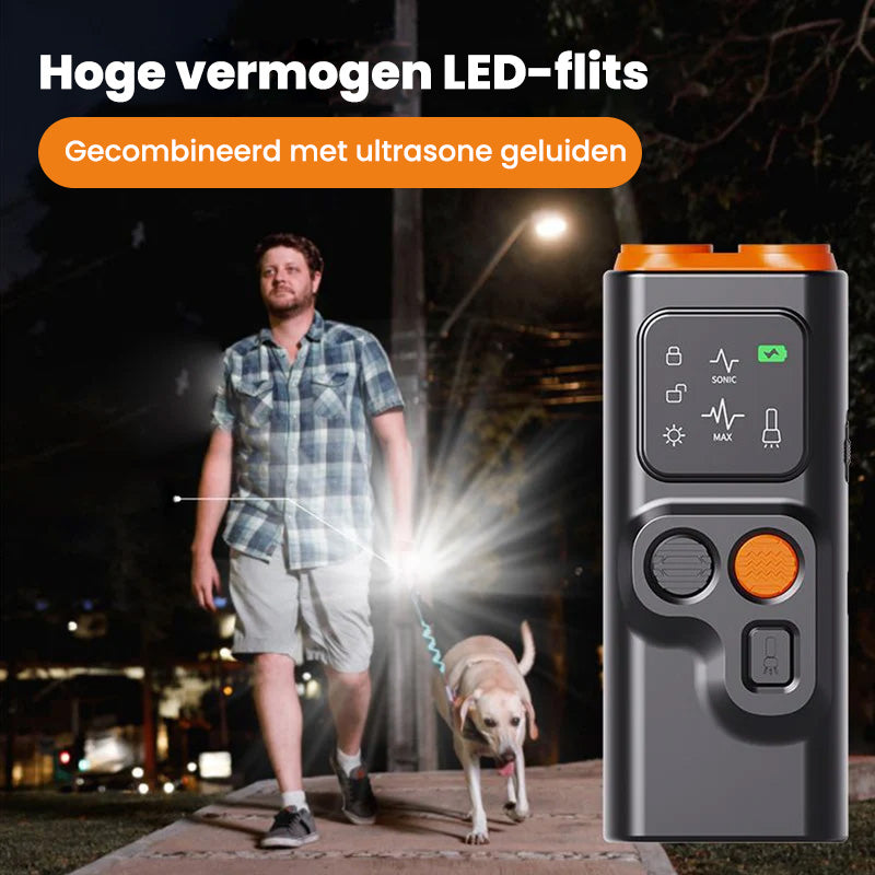 Ultrasoon hondentrainingsapparaat