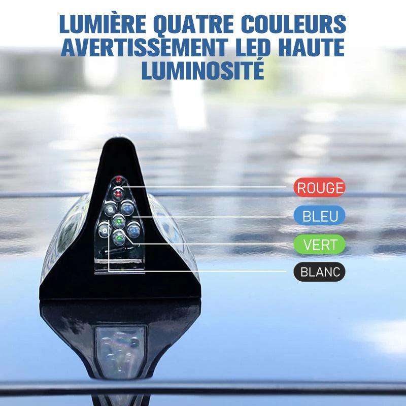 Voyant d'avertissement solaire Shark Fin pour voiture