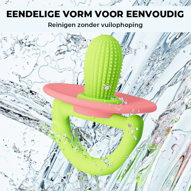 Paddenstoel siliconen bijtring