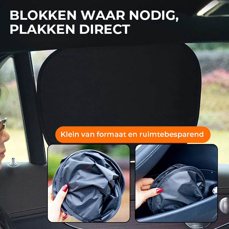 Auto zijruit zonneklep【Set van 4 stuks】