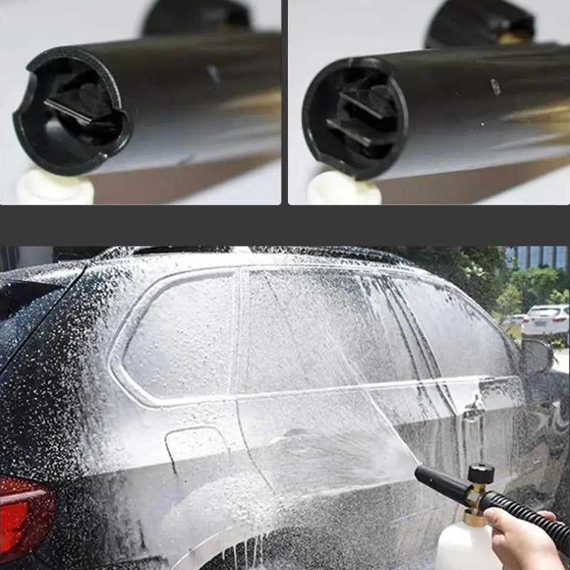 Ensemble de pulvérisateur d'eau et de mousse haute pression pour voiture