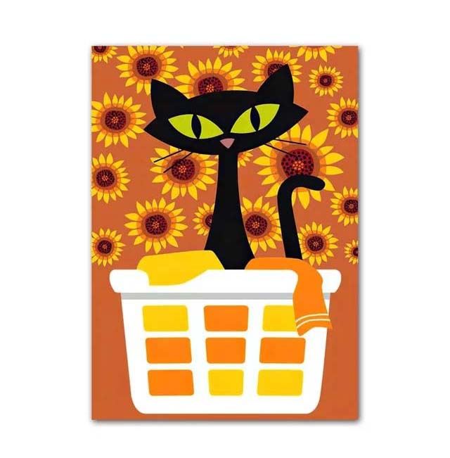 Katten kunstafdruk decoratieschilderij