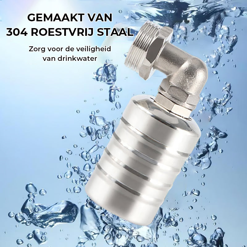 304 roestvrij staal volledig automatische mini drijvende kogelkraan