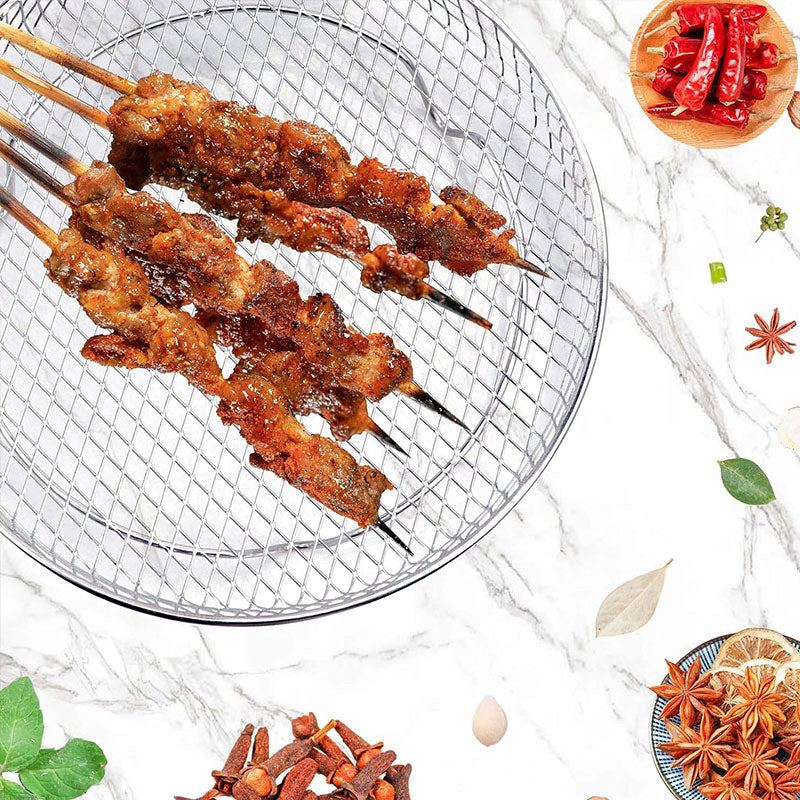 3-laags stapelbare airfryer rooster