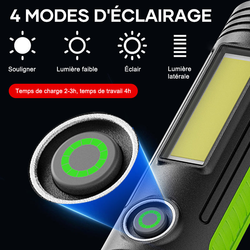 Lampe de poche extérieure multifonctionnelle pour les aventures
