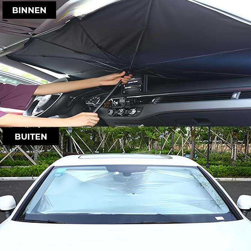 Zonnescherm voor voorruit van voertuig