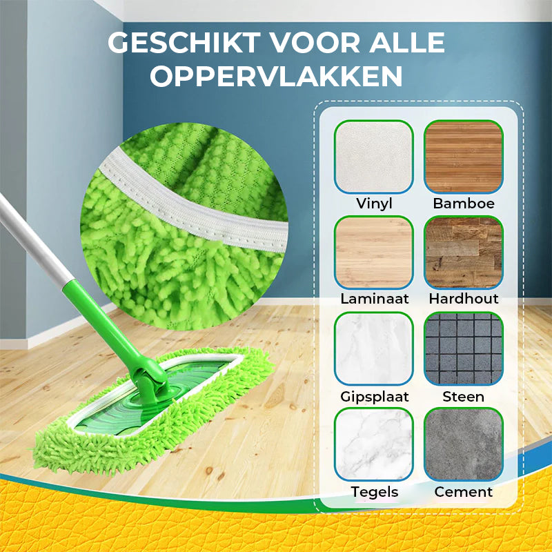 Chenille Mop Navulpads voor Thuisgebruik – Vervangende Mopkoppen voor Vloerreiniging