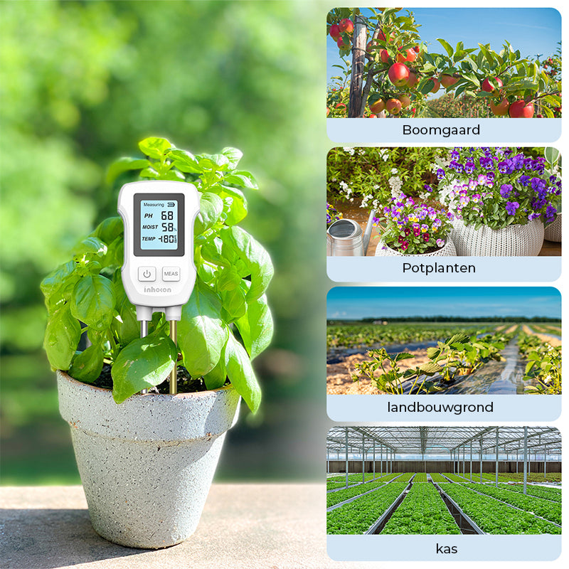 3-in-1 Digitale Plantengrond Vochtmeter