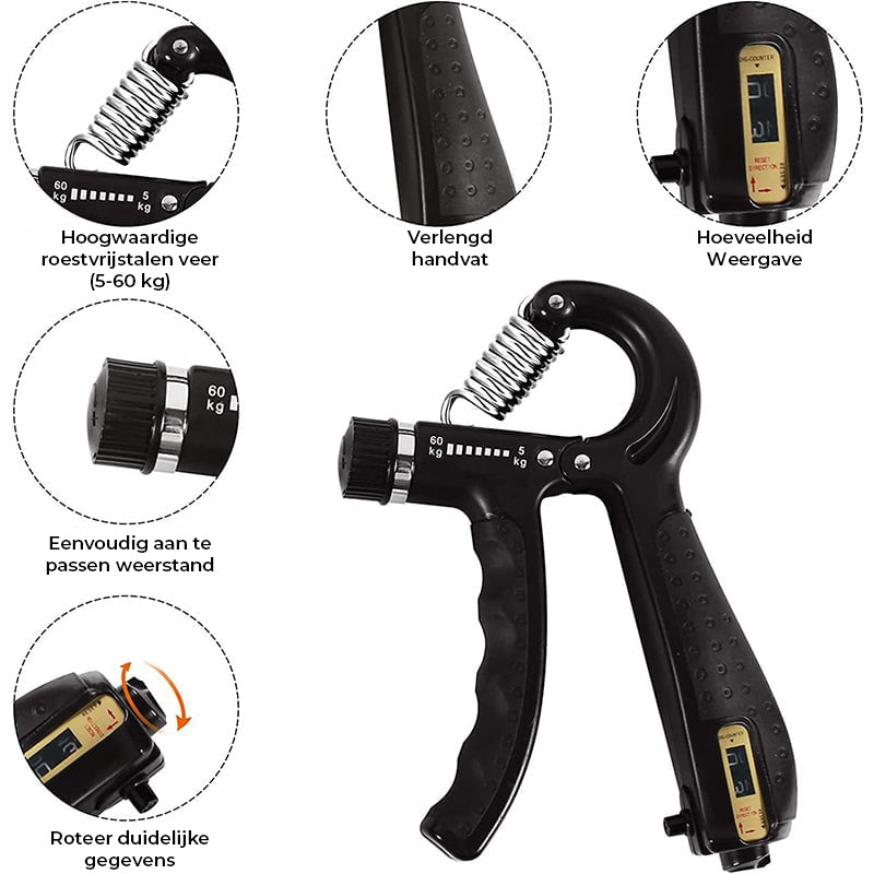 Handgreepversterkende set (5 stuks)
