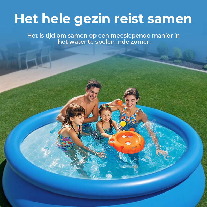 Groot opblaasbaar buitenzwembad