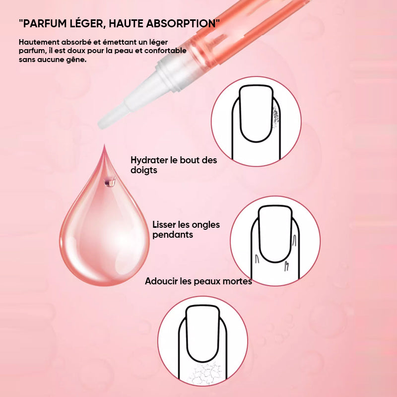 Huile de croissance nutritive pour les ongles