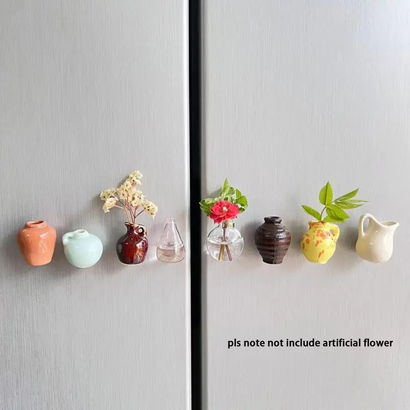 Autocollants magnétiques pour vases de réfrigérateur