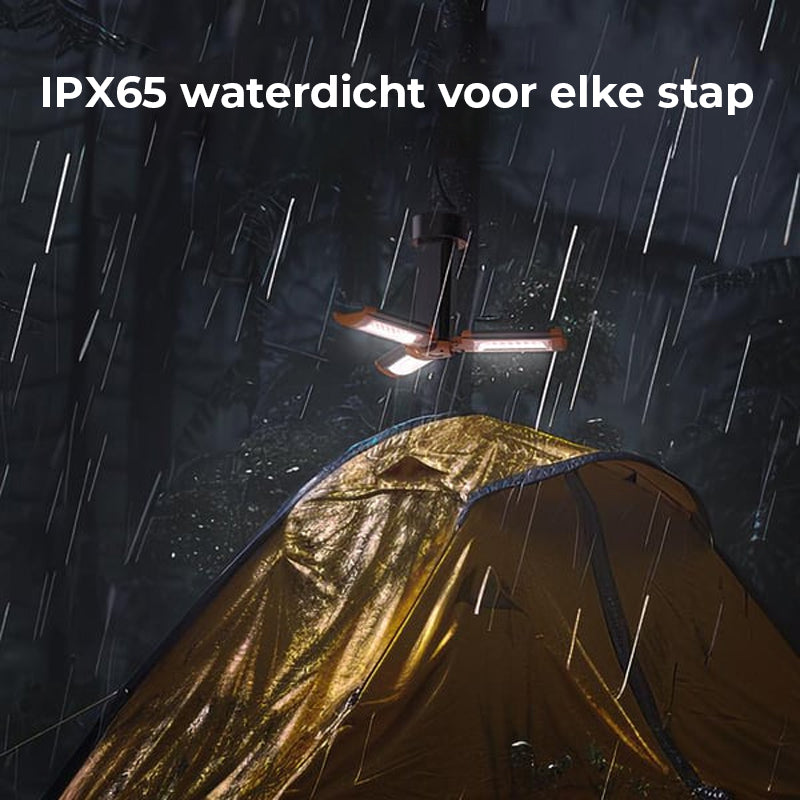Verbeterde draagbare kampeerlamp met beugel