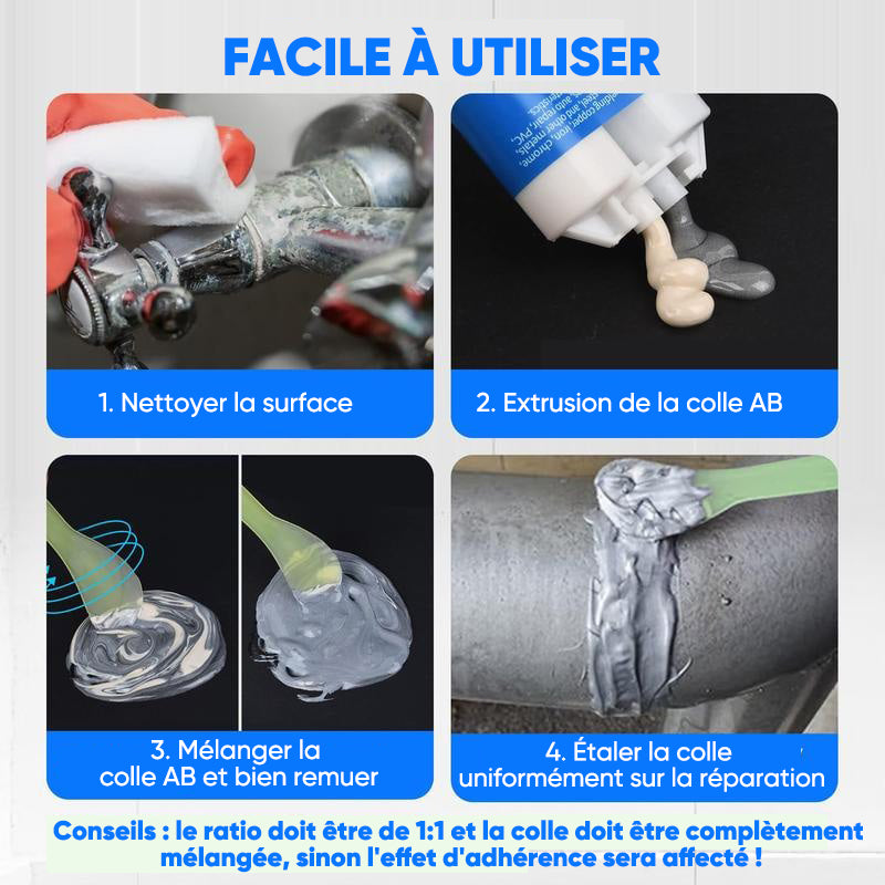Kit de colle pour fonderie métallique