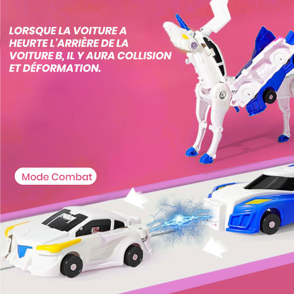 Voiture licorne déformée Jouets