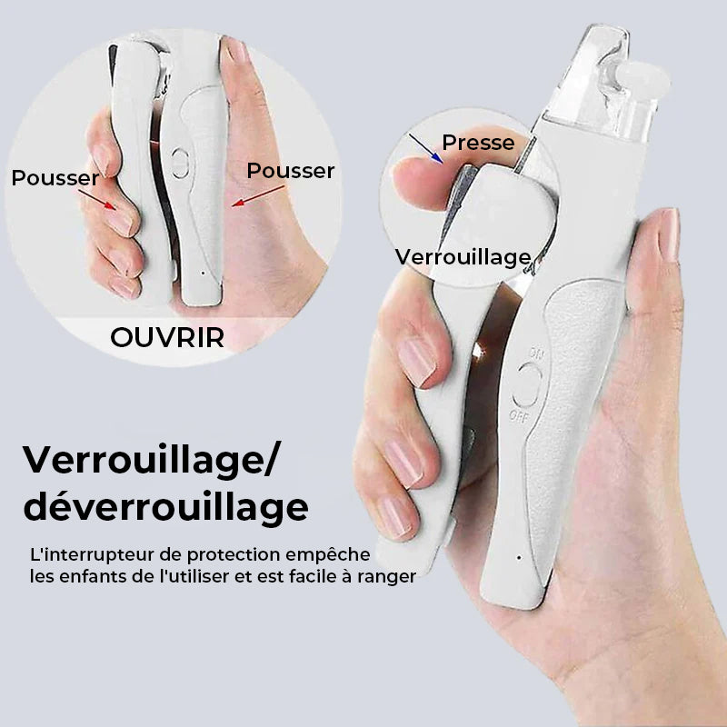 LED-Licht-Haustier-Nagelknipser