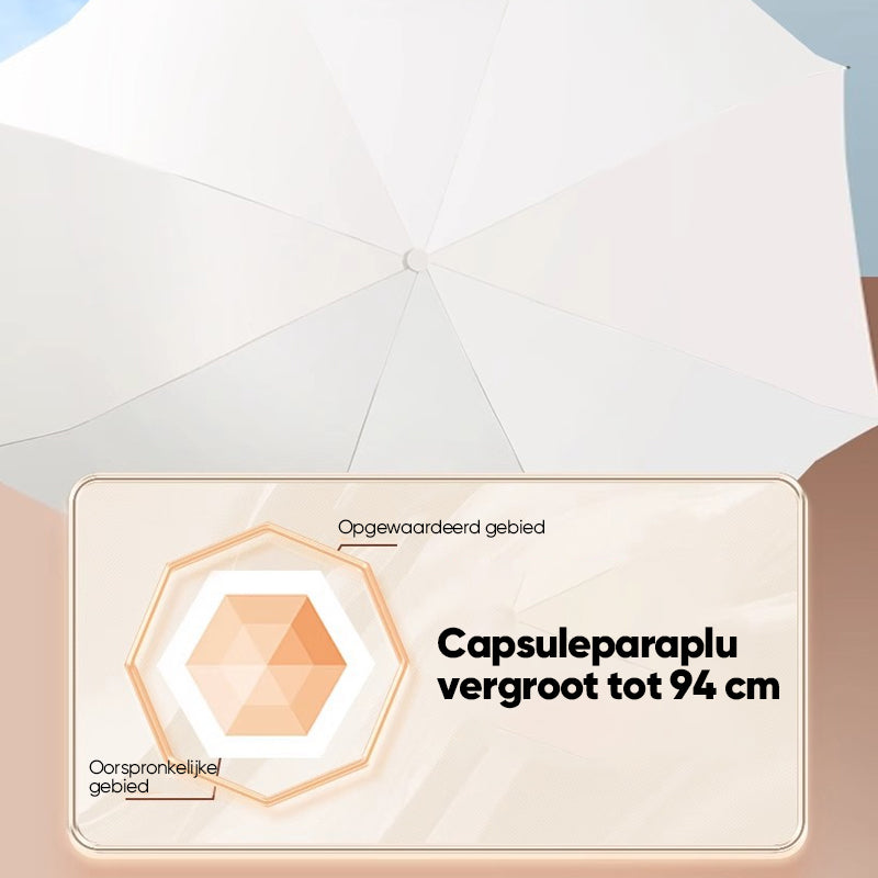 Draagbare opvouwbare paraplu