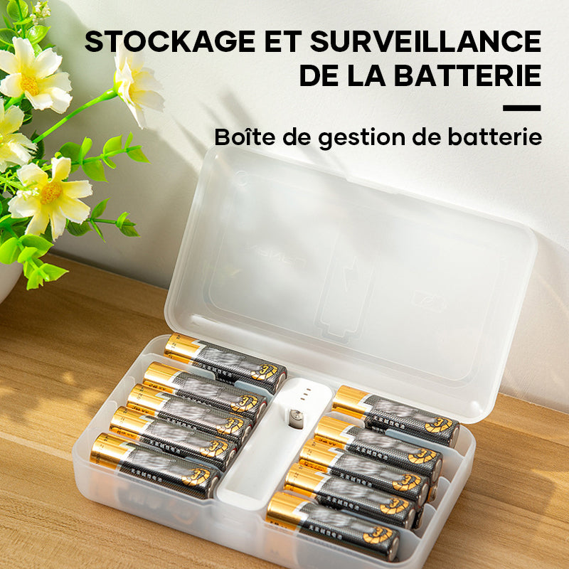 Boîte de stockage de batterie