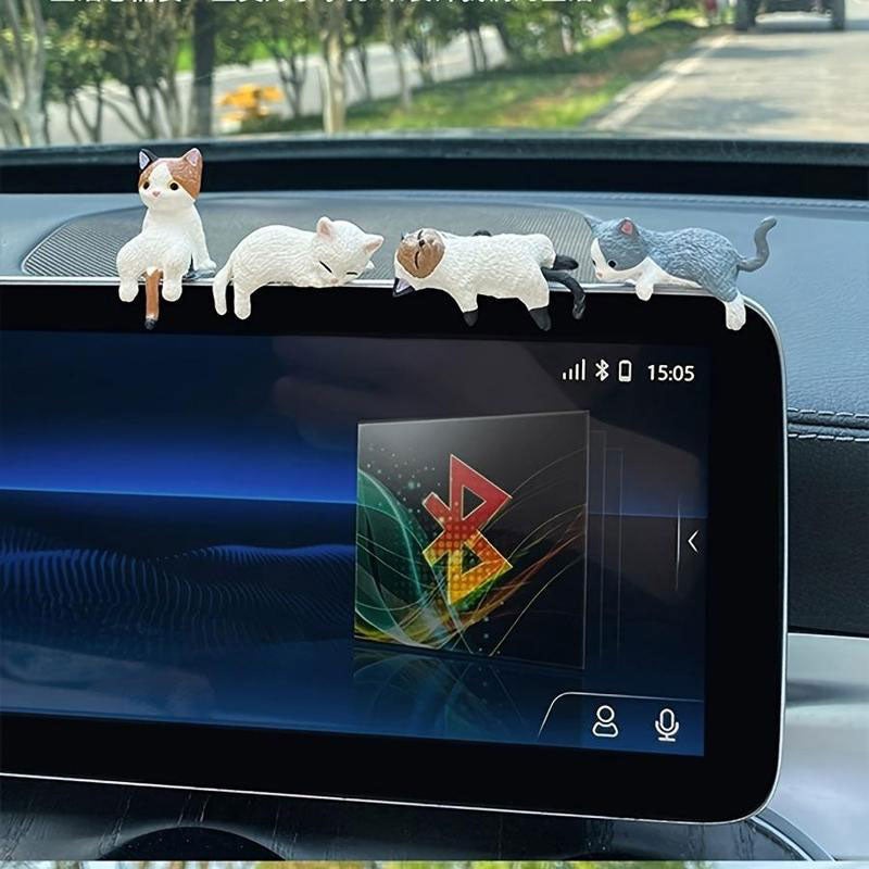Kattenfiguur Dashboard Decoratie