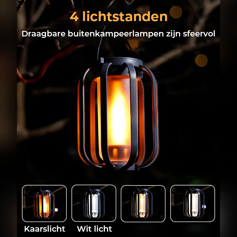 Solar lantaarn buitenlamp met 4 standen
