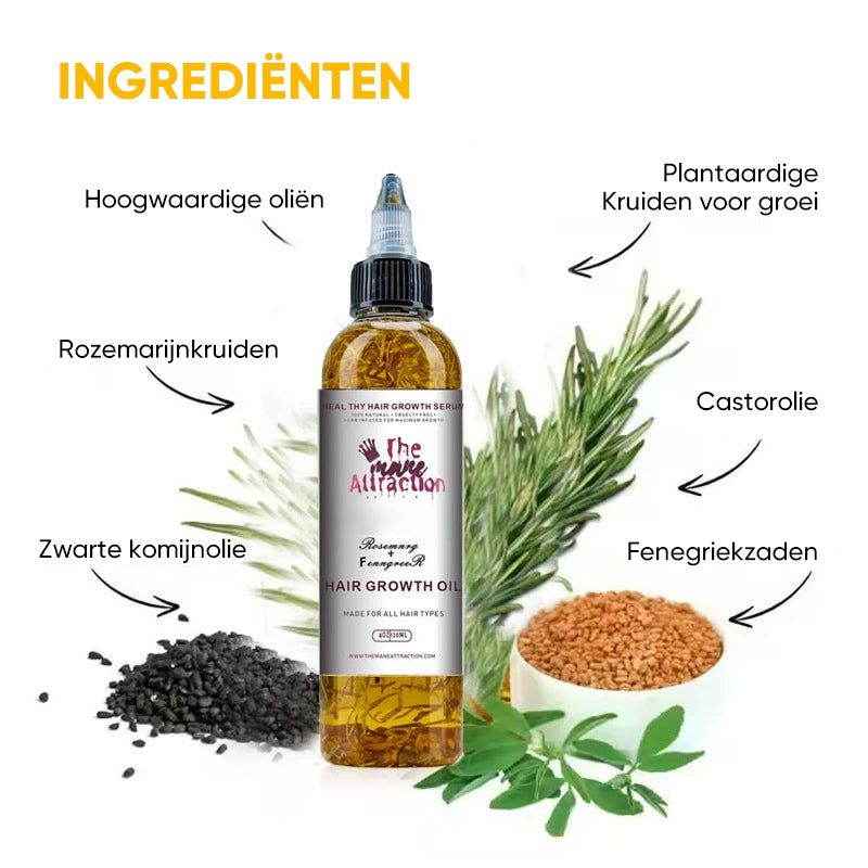 Extra sterke rozemarijn haarverzorgingsolie