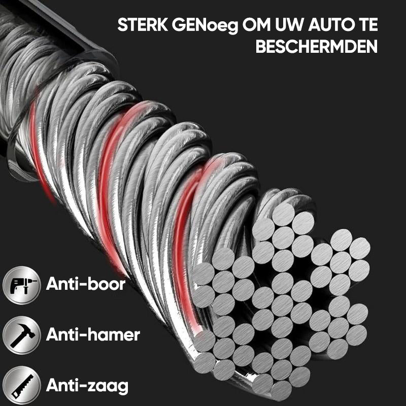 Stuurslot, universeel antidiefstalsysteem voor auto's met 2 sleutels