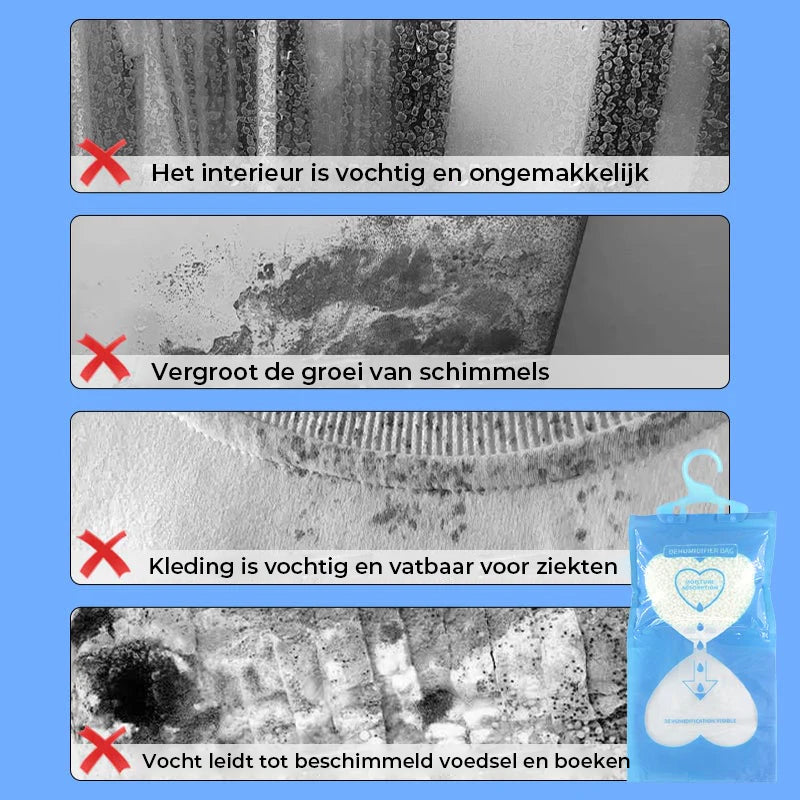 Ontvochtigingszak Droogmiddel