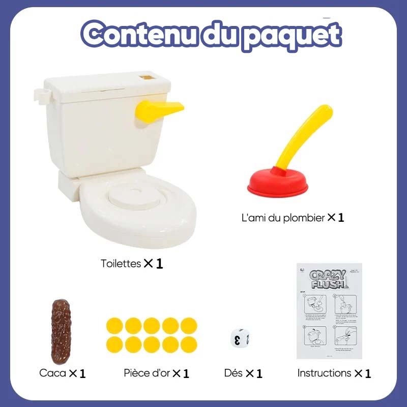 Jouet amusant pour les toilettes