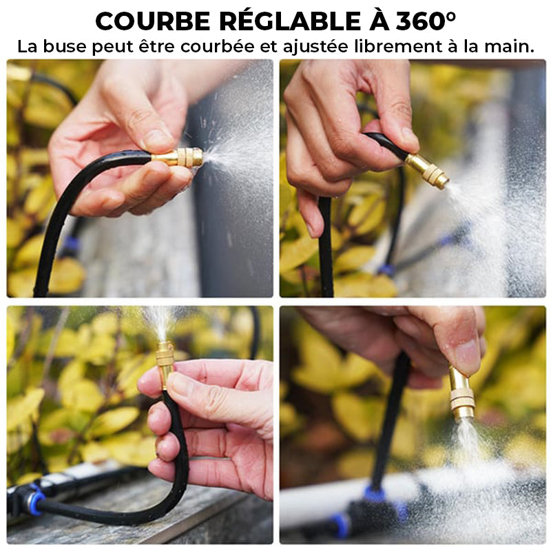 Kit d'irrigation goutte à goutte pour jardin