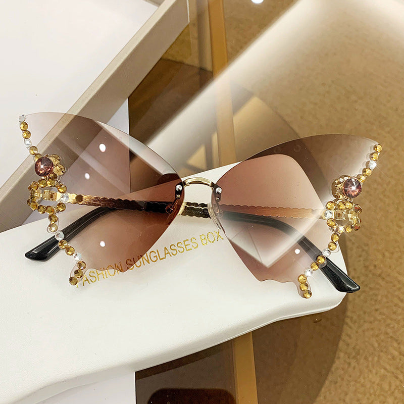 LUNETTES DE SOLEIL PAPILLON DIAMANT