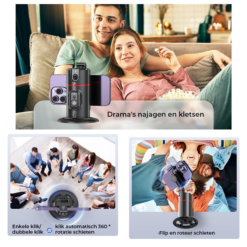 Auto Face Tracking Tripod Afstandsbediening