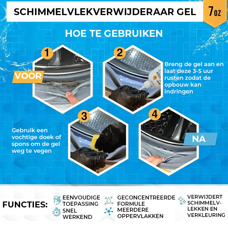 Schimmelvlekken Verwijderaar Gel Reiniger