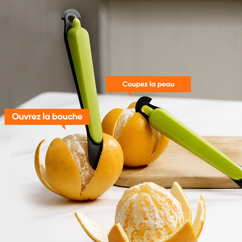 Outil d'épluchage de fruits de cuisine multifonctionnel