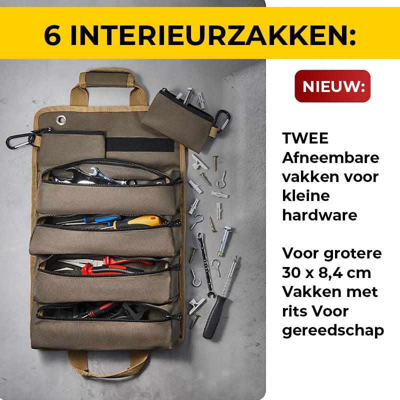 Gereedschapsrol-tasorganizers