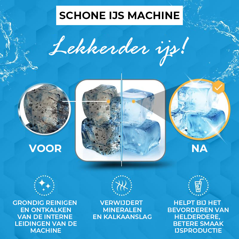 IJsmachine Reiniger Maker Ontkalker