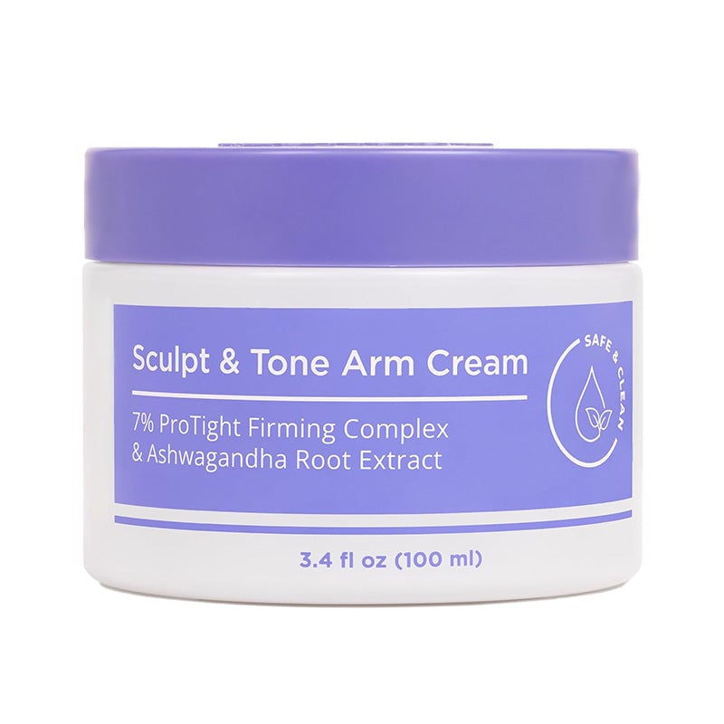 Armcrème voor vormgeving en toning