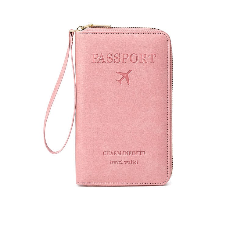 Portefeuille passeport RFID multifonctionnel