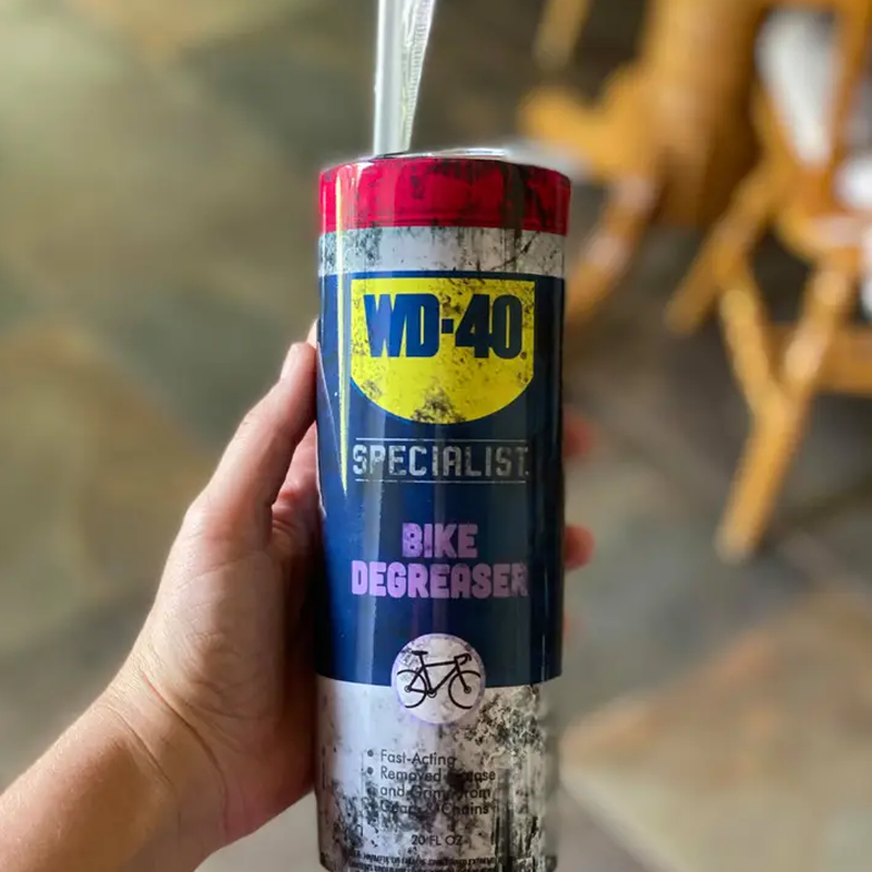 Thermosbeker met vuil patroon