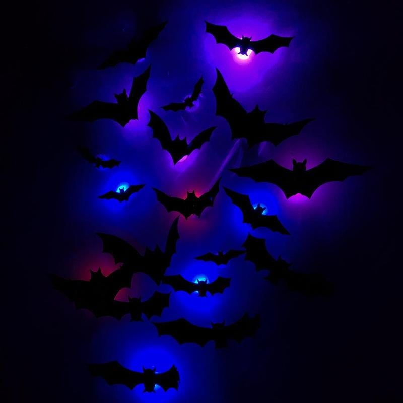 3D Vleermuisontwerp LED-decoratie