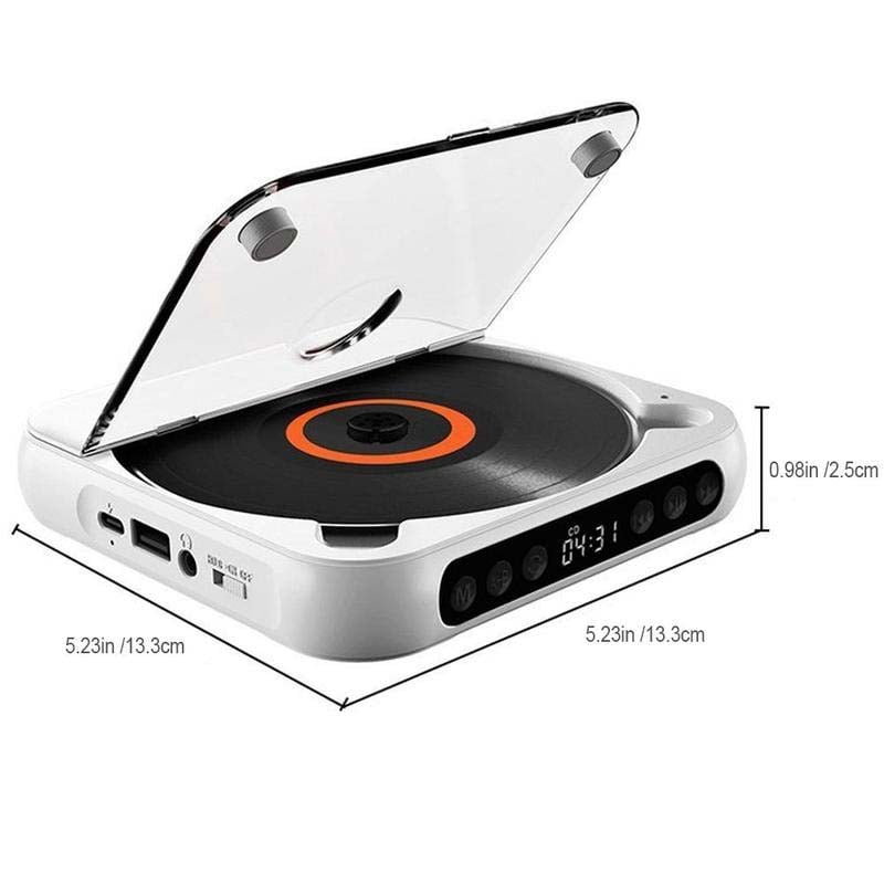 Draagbare Bluetooth-compatibele cd-speler